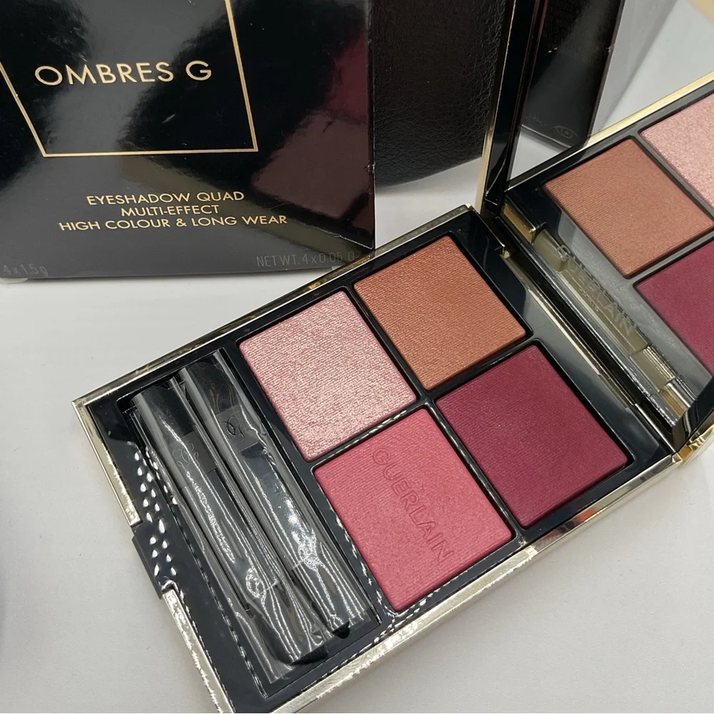 GUERLAIN Ombres G Eyeshadow Quad in 530 Majestic Rose - Brand New In Box